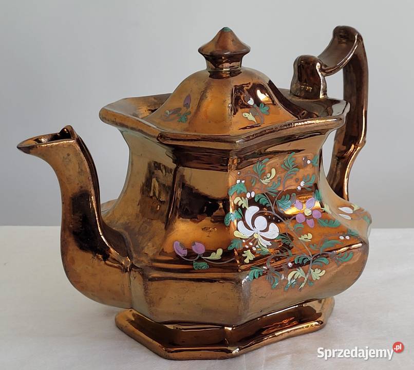 Angielski zabytkowy dzbanek Staffordshire z małopolskie Kraków