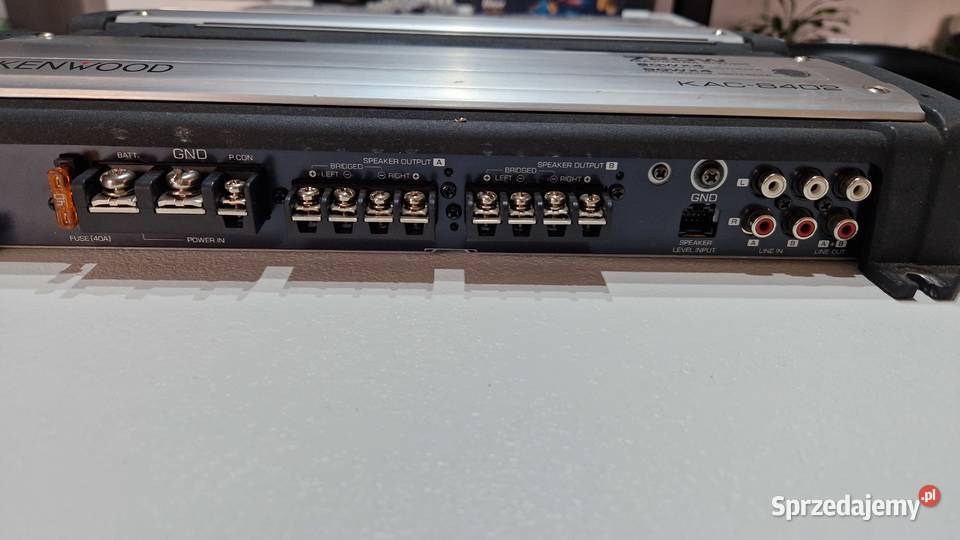 wzmacniacza Kenwood KAC8402 4kanałowy wzmacniacz Warszawa sprzedam
