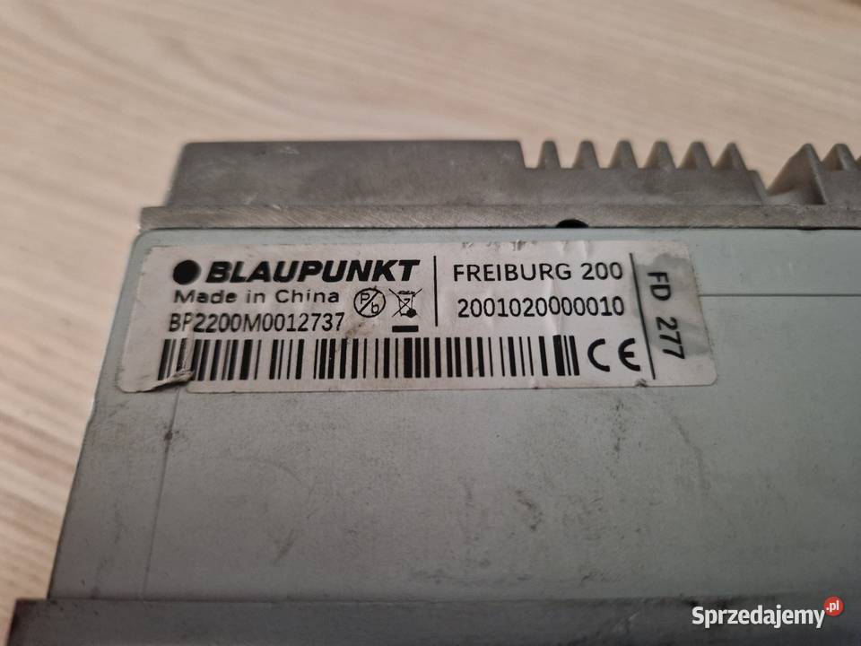Radio Samochodowe Blaupunkt Freiburg USBAUXRDS kujawsko-pomorskie sprzedam