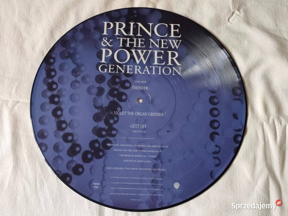 Prince The Power Generation Thunder Maxi Płyty i kasety małopolskie