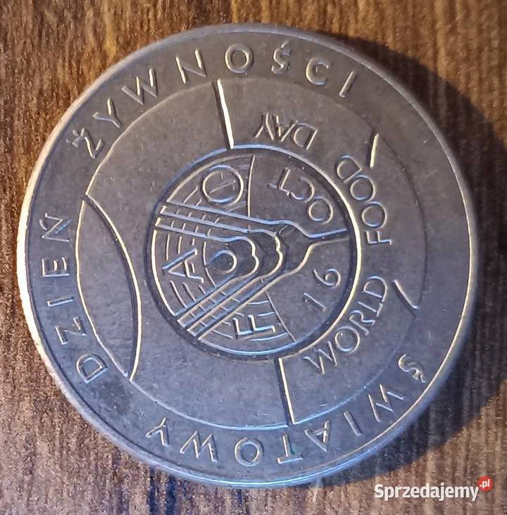 Moneta 50 Światowy Dzień Żywności 1981 Zbylitowska Góra