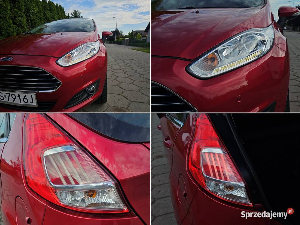 Ford Fiesta Titanium 10 101 2017 r Zarej Stan Hatchback wielkopolskie Ostrów Wielkopolski