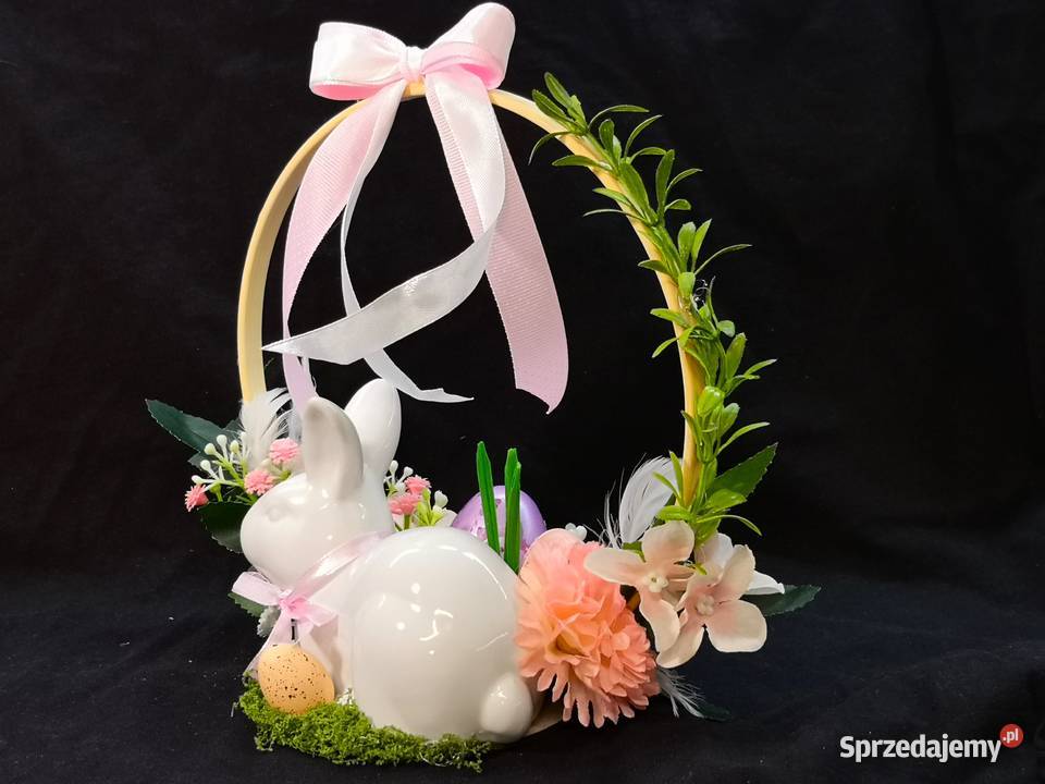 Stroik wielkanocny stojący na kole świętokrzyskie Kielce