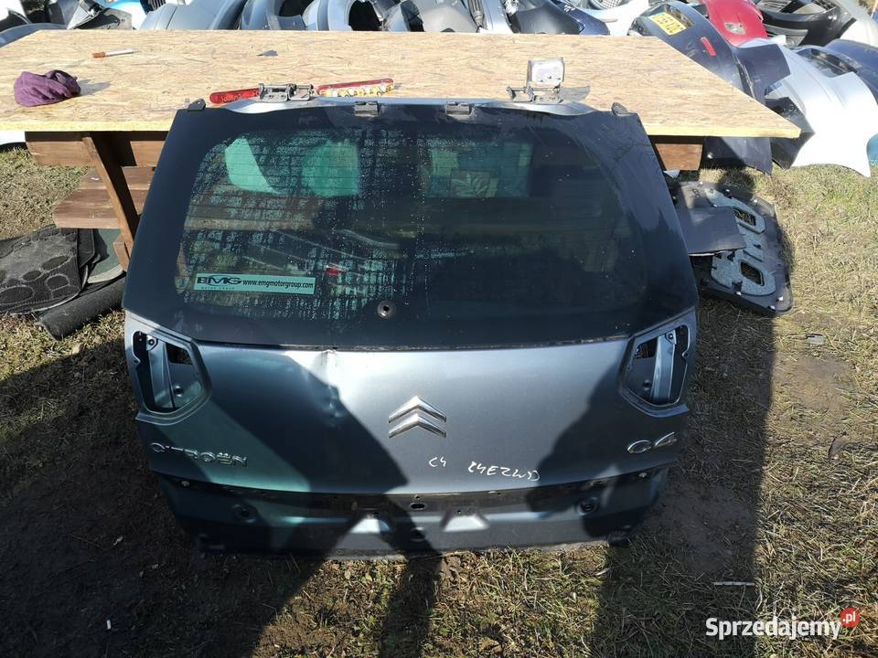 CITROEN C4 PICASSO KLAPA TYŁ TYLNA EZWD osobowe Zbierkowo