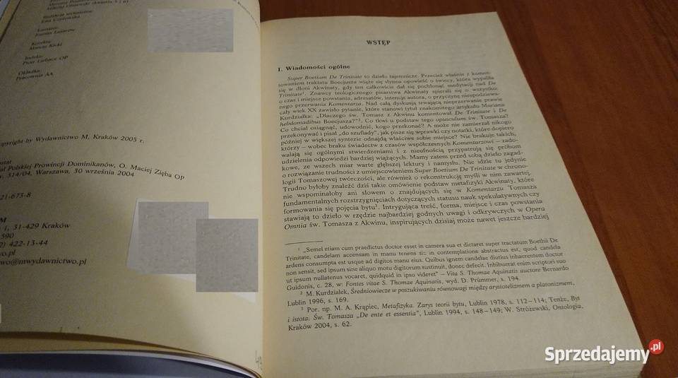 O poznaniu Boga wydanie łacińskopolskie  Św Książki naukowe i popularnonaukowe Gdańsk