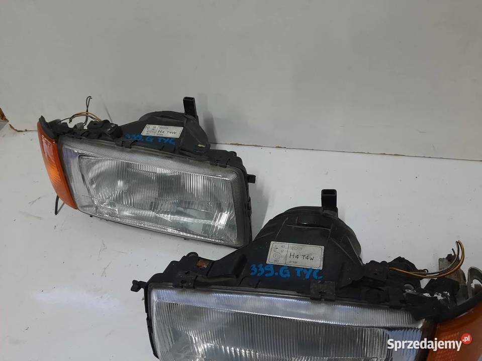 339G AUDI 80 B3 LAMPA LEWA PRAWA PRZOD EUROPA Lampy przednie Włoszczowa
