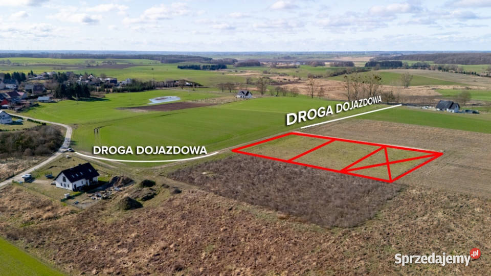 Działka na wzniesieniu z widokiem lecie 15 min zachodniopomorskie Szczecin
