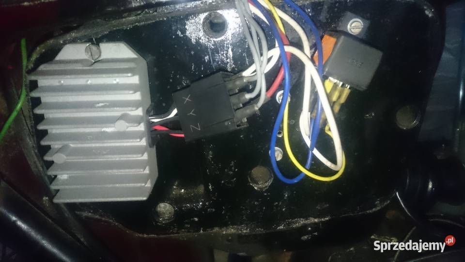 CZ 350 12V dowód plus dużo części