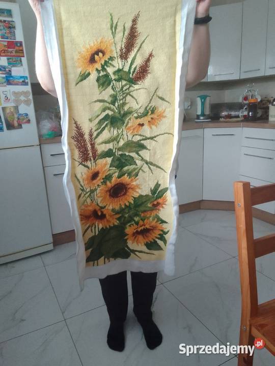 Obraz haftowany krzyżykowo Ostrowiec Świętokrzyski