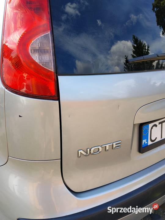 Nissan Note kujawsko-pomorskie Witkowo