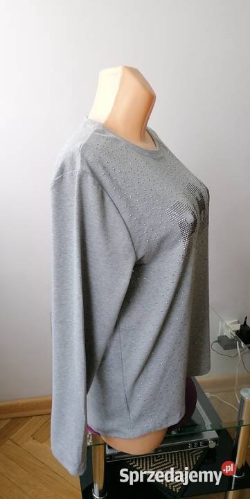 NOWA SZARA BLUZKA DŁUGI RĘKAW DŻETY PHUONG MAI R łódzkie Łódź sprzedam