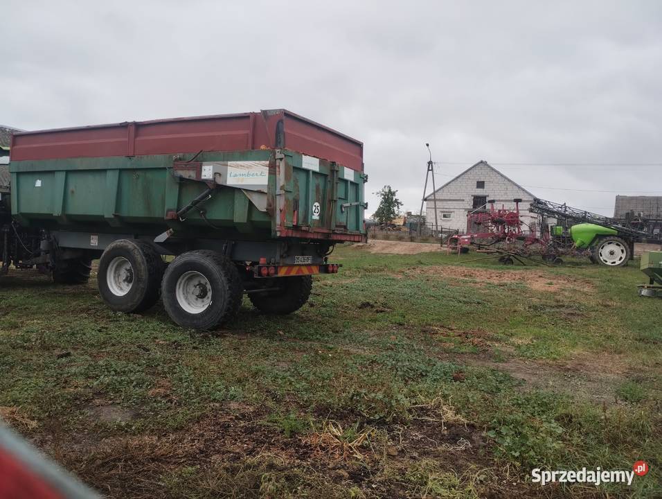 Przyczepa skorupowa 1215ton nieuszkodzony podlaskie Łomża