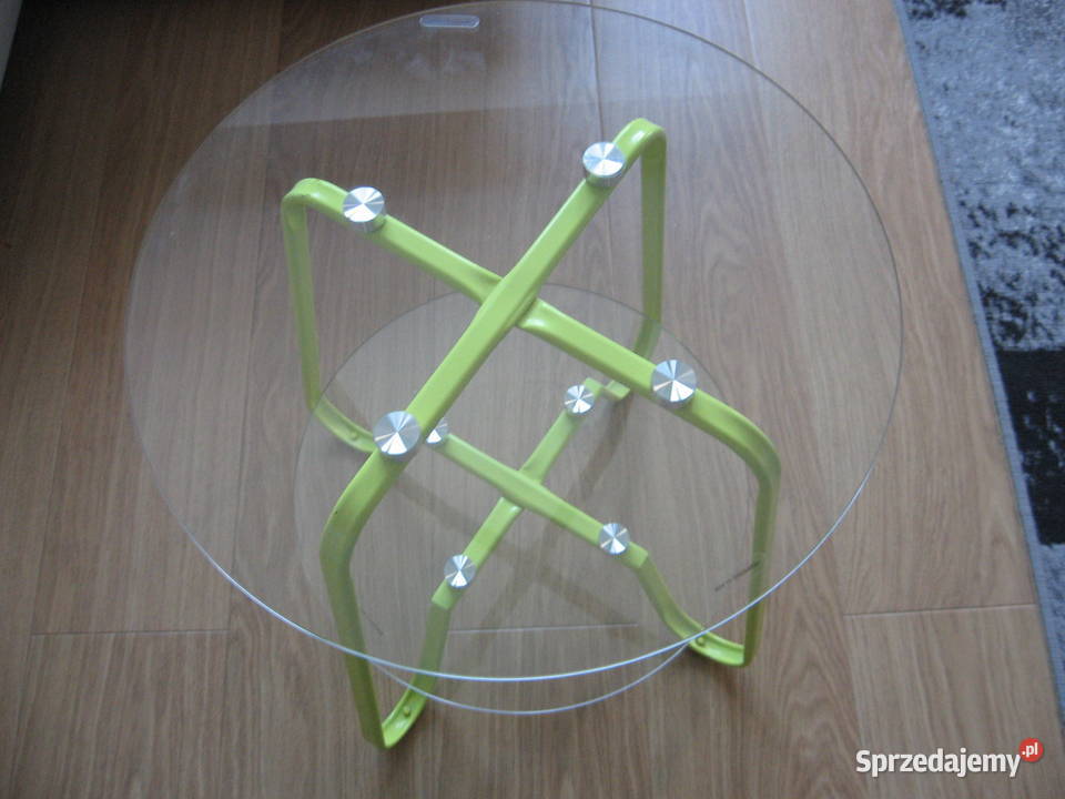 Stolik kawowy z dwoma szklanymi blatami i Olsztyn sprzedam