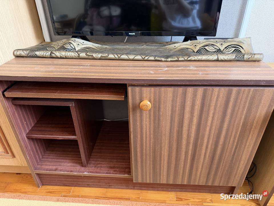 Szafka PRL vintage z półką do renowacji 45cm Warszawa