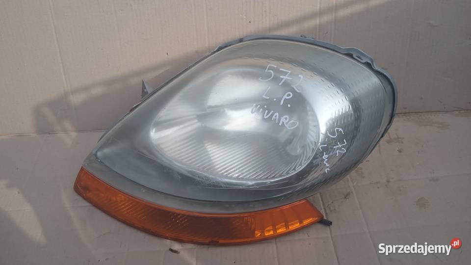 VIVARO TRAFIC I LAMPA PRZÓD LEWA Zbierkowo