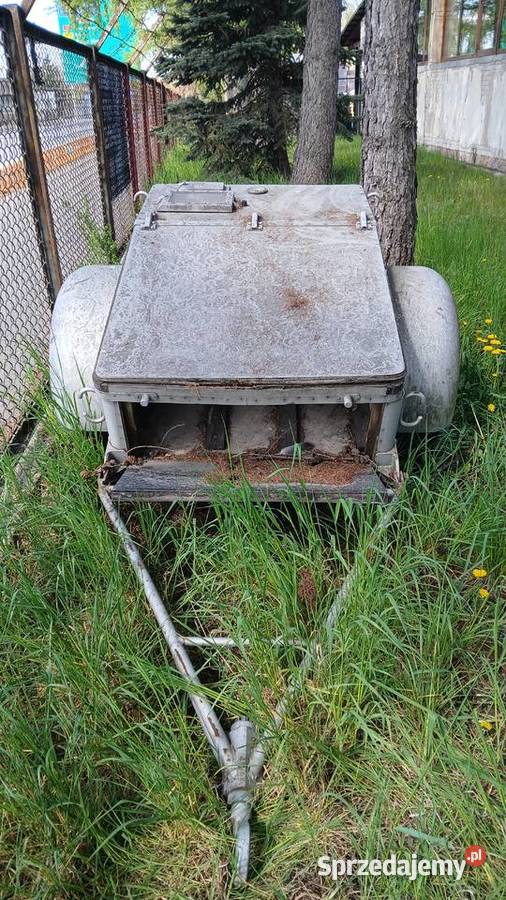 Przyczepa wojskowa na wahaczach amortyzator Skierniewice