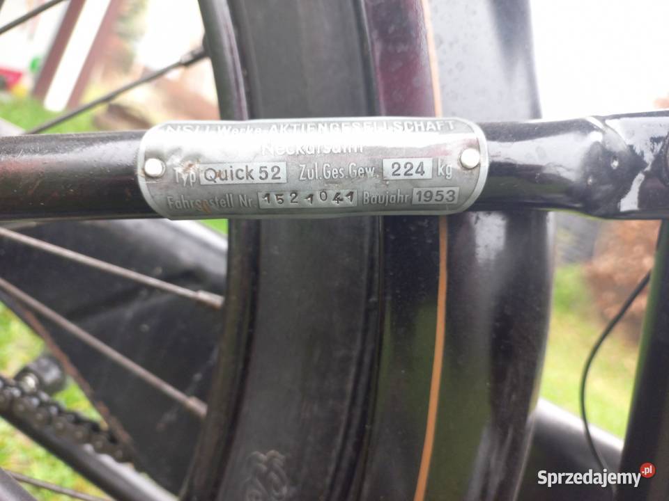 NSU Quick 1953 Zabytkowy Zielona Góra