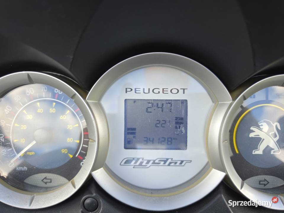 Peugeot CItytstar 125 na kat B szary sprzedam