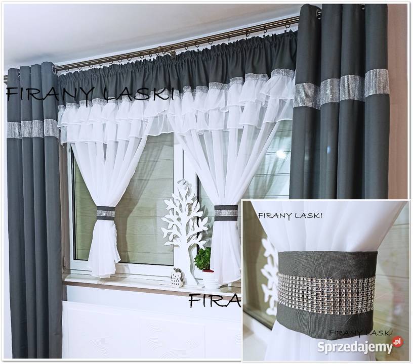 Firana do salonu kuchni firanki falbanki Strzelce Krajeńskie