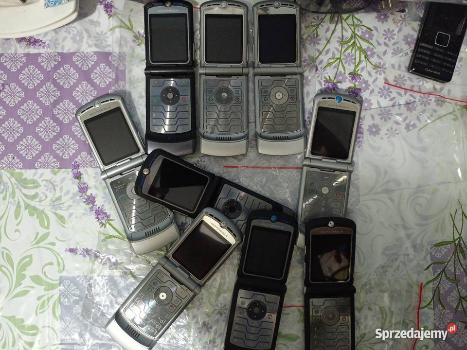 Motorola V3 Legnica 9 sztuk