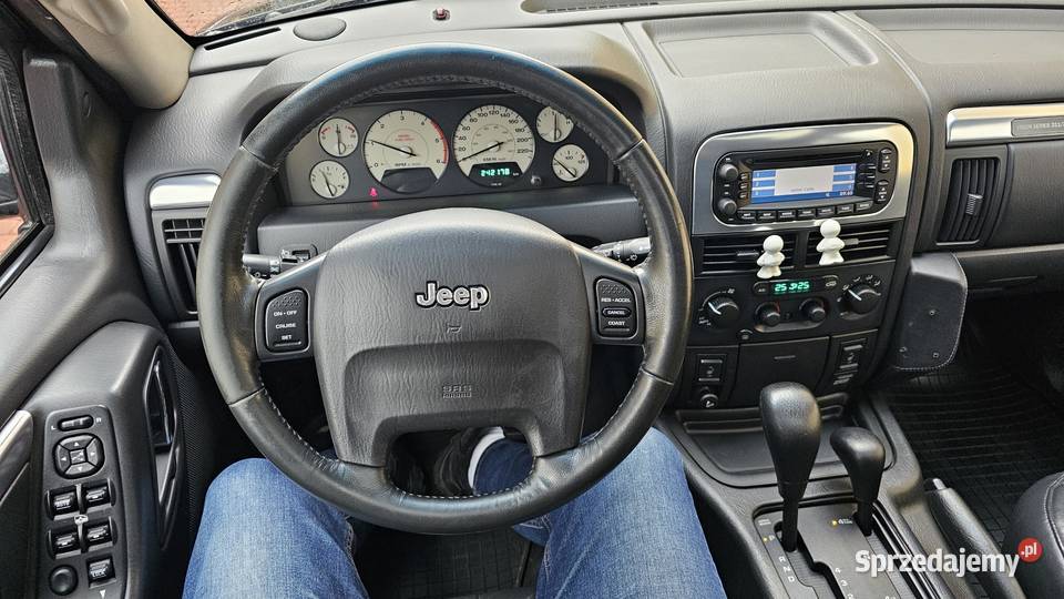 Jeep Grand Cherokee II 27CRD 4x4 Reduktor 2004 poduszka powietrzna podkarpackie