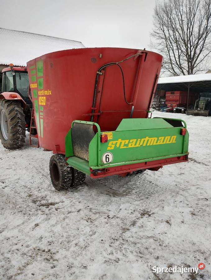 Wóz paszowy paszowóz Strautmann nieuszkodzony Skaryszew