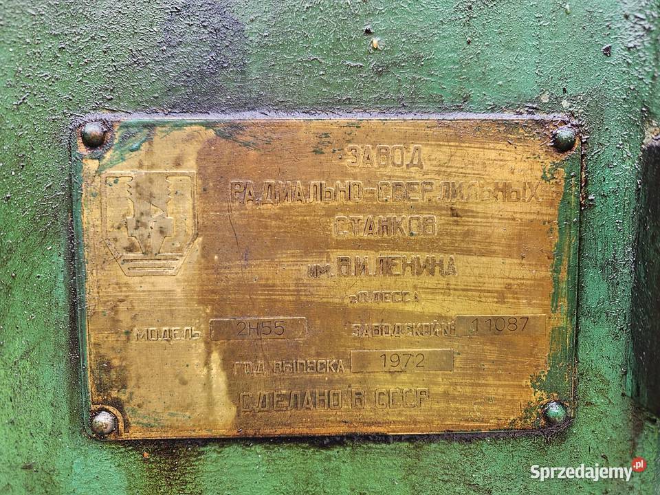 Wiertarka promieniowa STANKO 2H55 Karsin