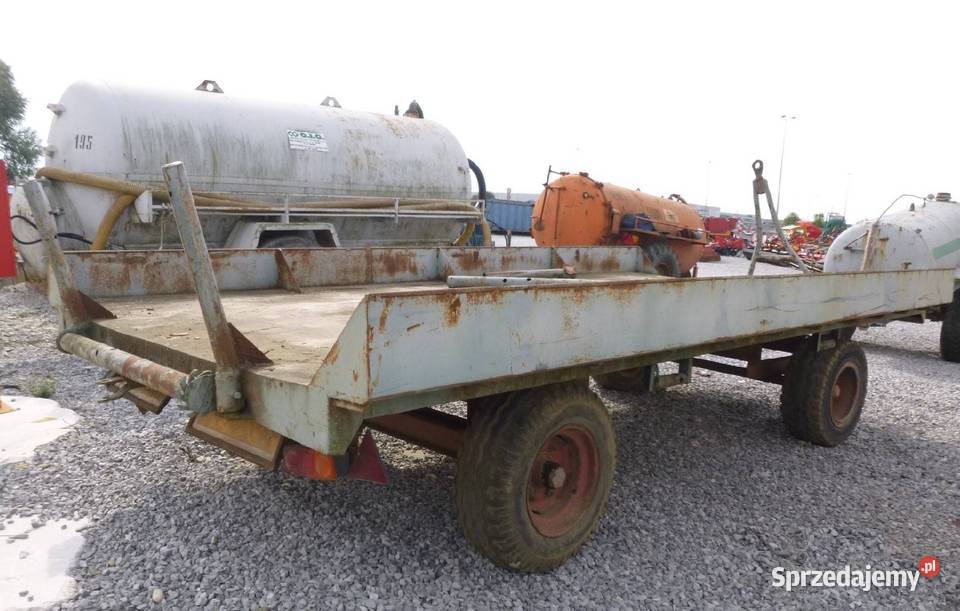 Przyczepa rolnicza Solidna Duża platforma małopolskie Kraków