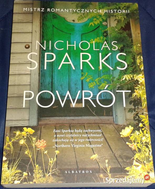 Powrót Nicholas Sparks lubelskie sprzedam