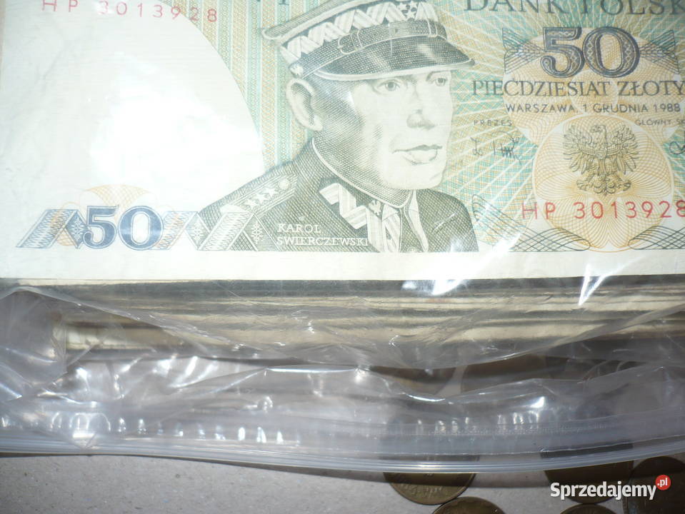 Banknoty 50 i 100 100 sztuk sprzedam