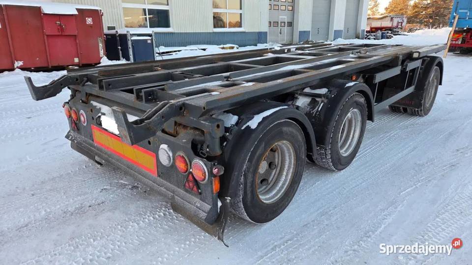 Przyczepa kontenerowa Kelberg D243 24T DMC 3 Mszana Dolna sprzedam