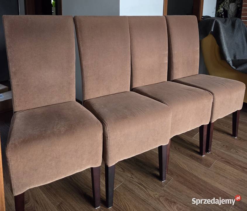 Krzesła tapicerowane 4 wielkopolskie