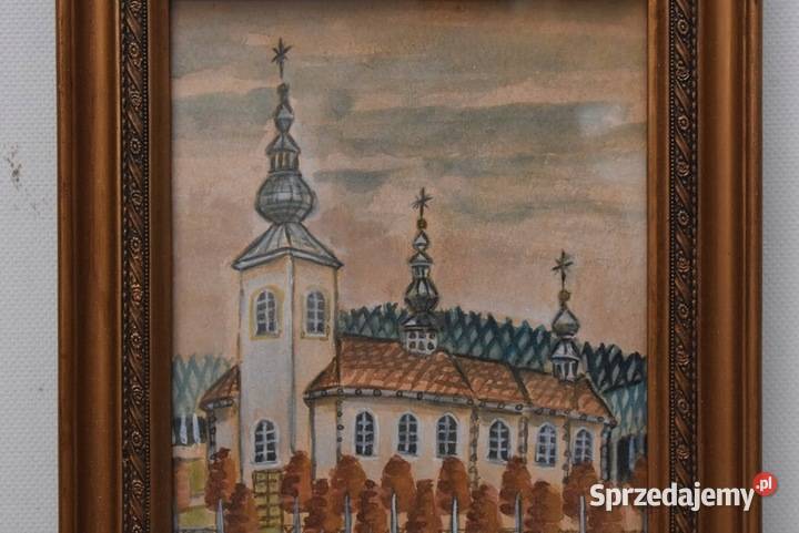 Nikifor Krynicki Kościół Cerkiew w Krynicy Obraz małopolskie Kraków
