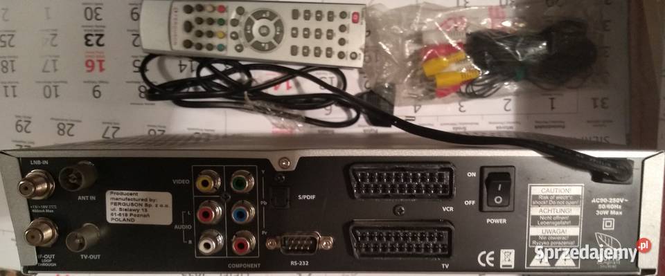 Tuner Dekoder Ferguson FX 6600 CR Krotoszyn