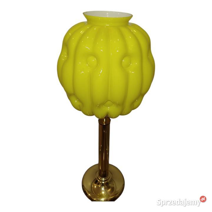 Lampa stołowa Art Deco lata 60 vintage pop art
