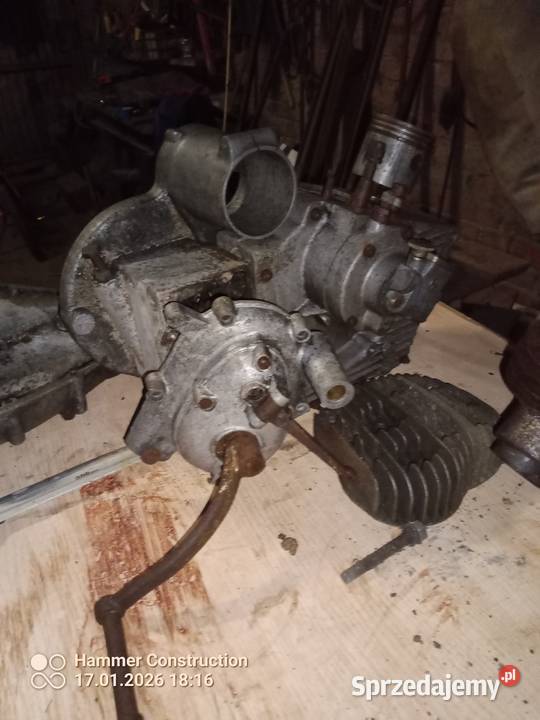 Silniki Standard REX 350 i Turen SV w częściach