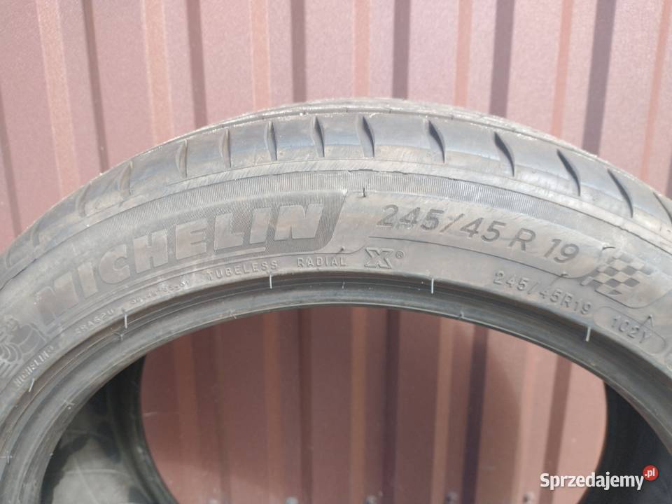 2 Opony Michelin pilot sport 424545 r19 2023r