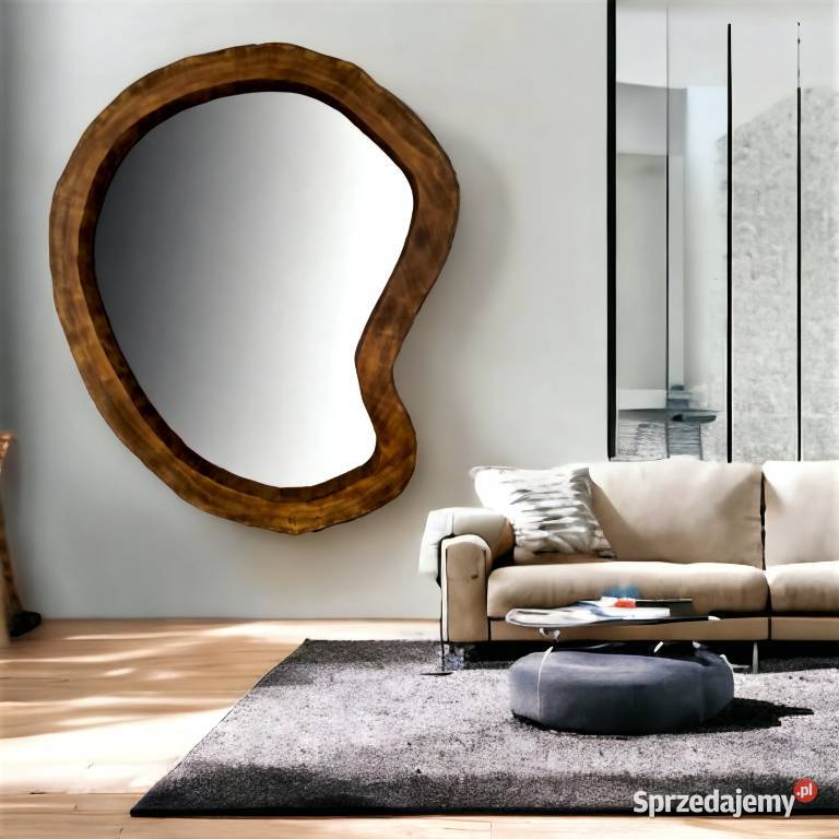 Designerskie duże lustro do łazienki w Rzeszów