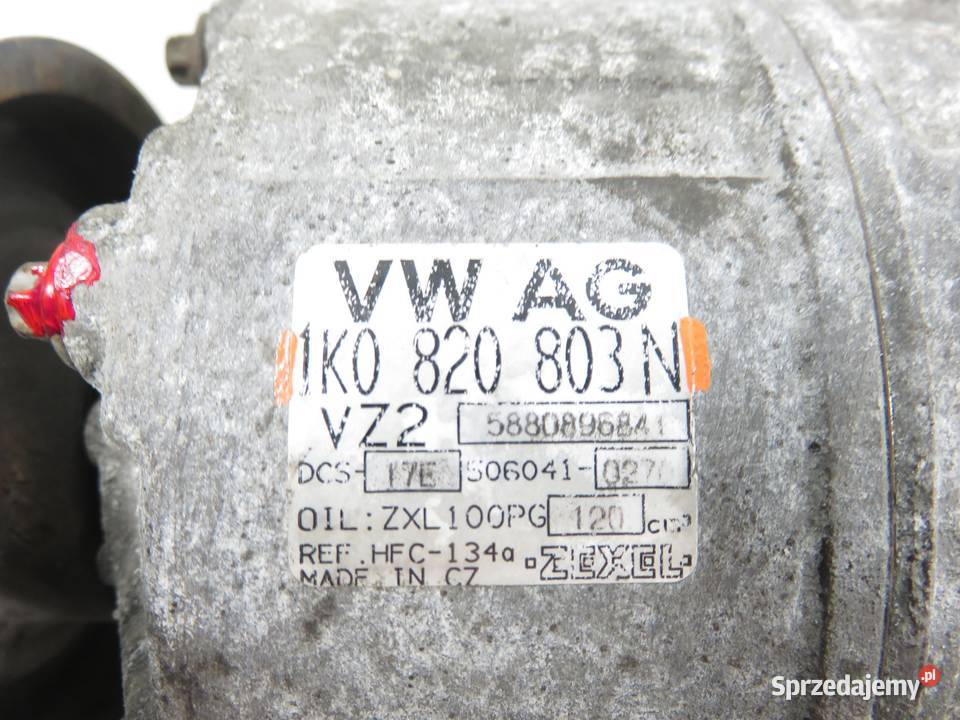 KOMPRESOR KLIMATYZACJI AUDI A3 8P1 16 1K0820803N osobowe