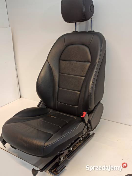 MERCEDES W205 SEDAN 2014 FOTEL PRAWY SKÓRA osobowe