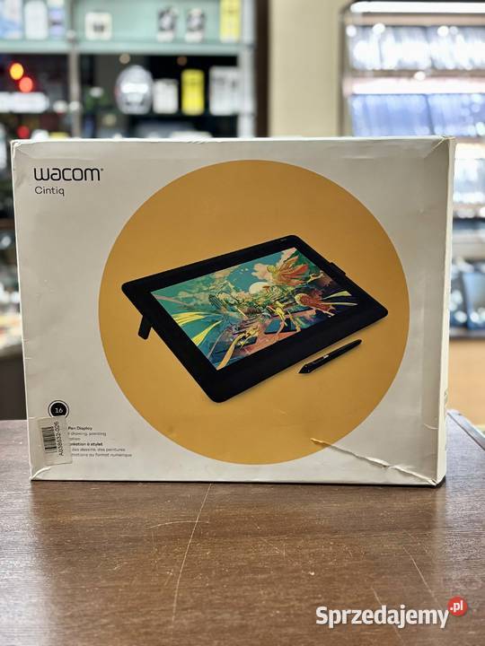 Tablet graficzny Wacom Cintiq 16 USB 156 344 x Elbląg sprzedam