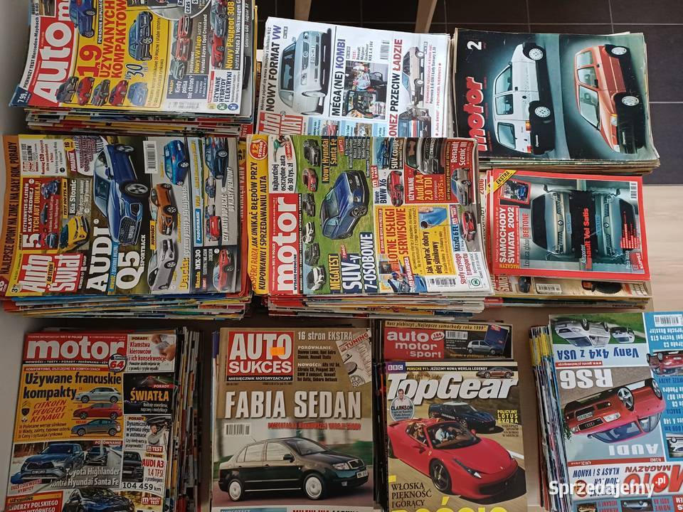 Motor Auto Świat Auto Sukces i inne lata80 do