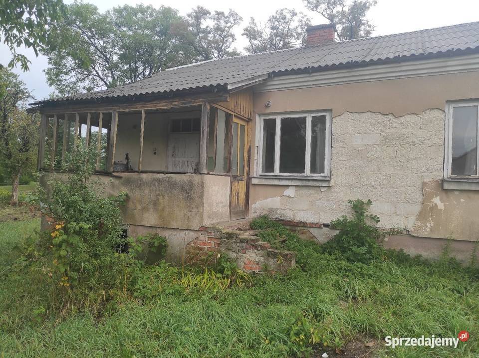Zabudowania Teresin gm Leśniowice ziemia 60m2 lubelskie Chełm