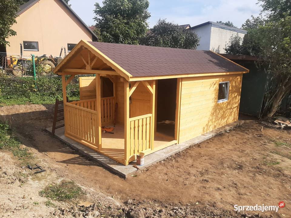 domek ogrodowy Ogród małopolskie Jordanów sprzedam