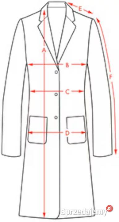 Jednorzędowy skórzany płaszcz czarny Świdnica