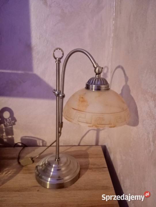 Lampa stołowa mosiądz Biłgoraj sprzedam