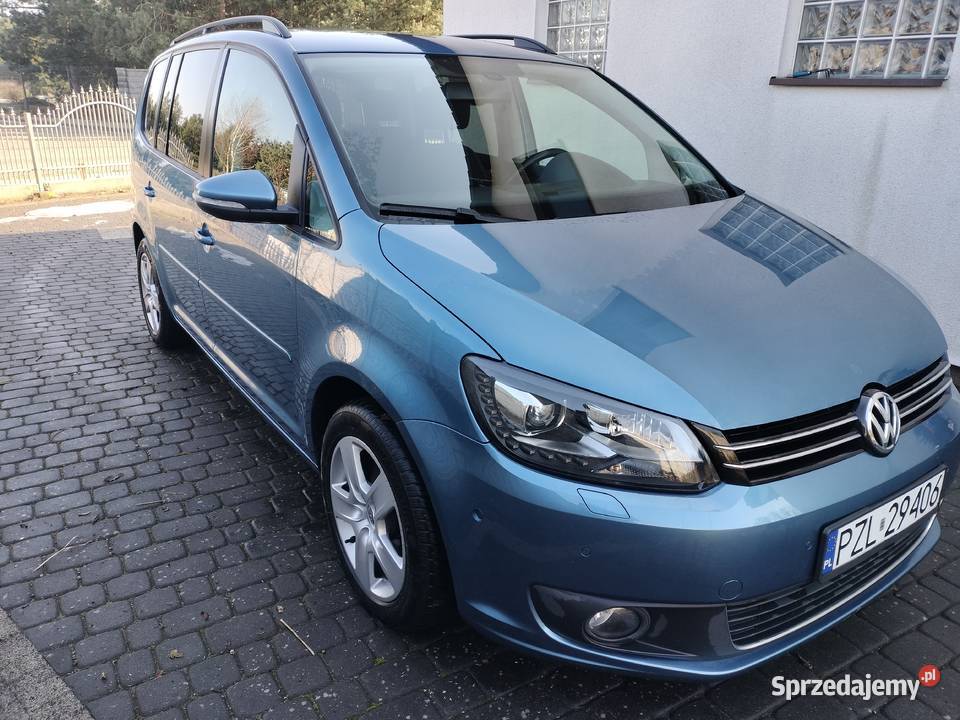 VW Touran TDI DSG Led Kamera zamiana wielofunkcyjna kierownica Okonek