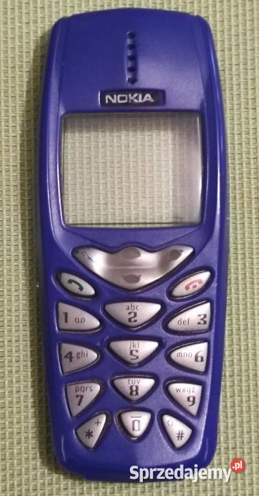 Obudowa niebieska NOKIA 3510i klawiaturka Okazja Pruszków