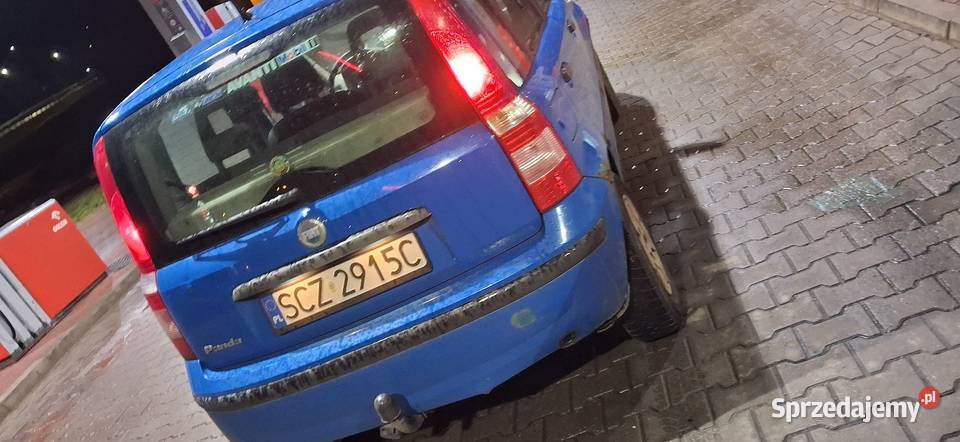 Fiat Panda gaz sekwencja