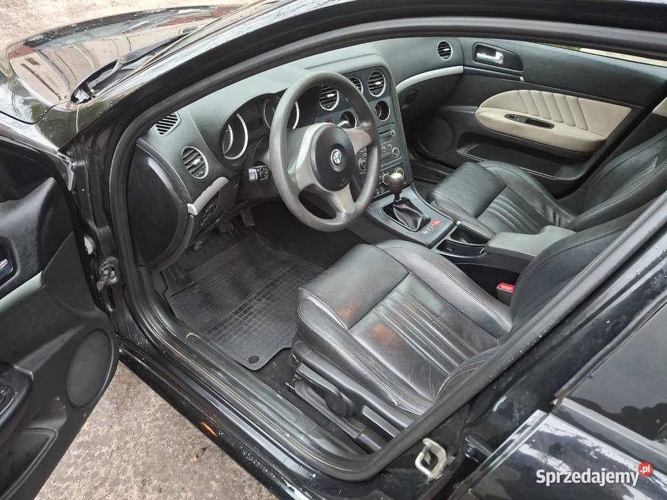 Alfa Romeo 159 19 JTD 2007r skórzana tapicerka lubelskie Chodel